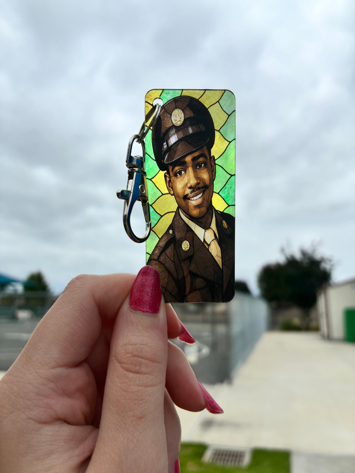 Custom Photo Suncatcher Keychains
